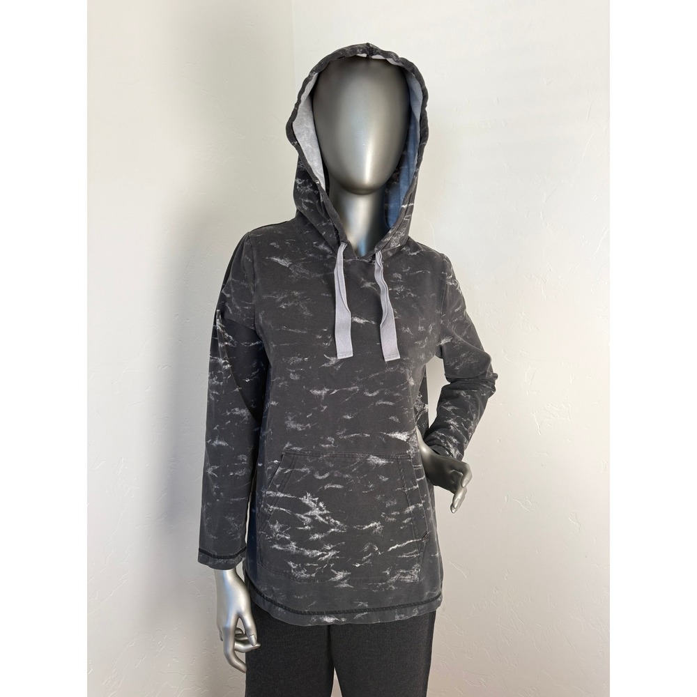 Neon Buddha Lightweight Soft Black Activewear Lounge Hoodie Pocket‎ Streetwear S